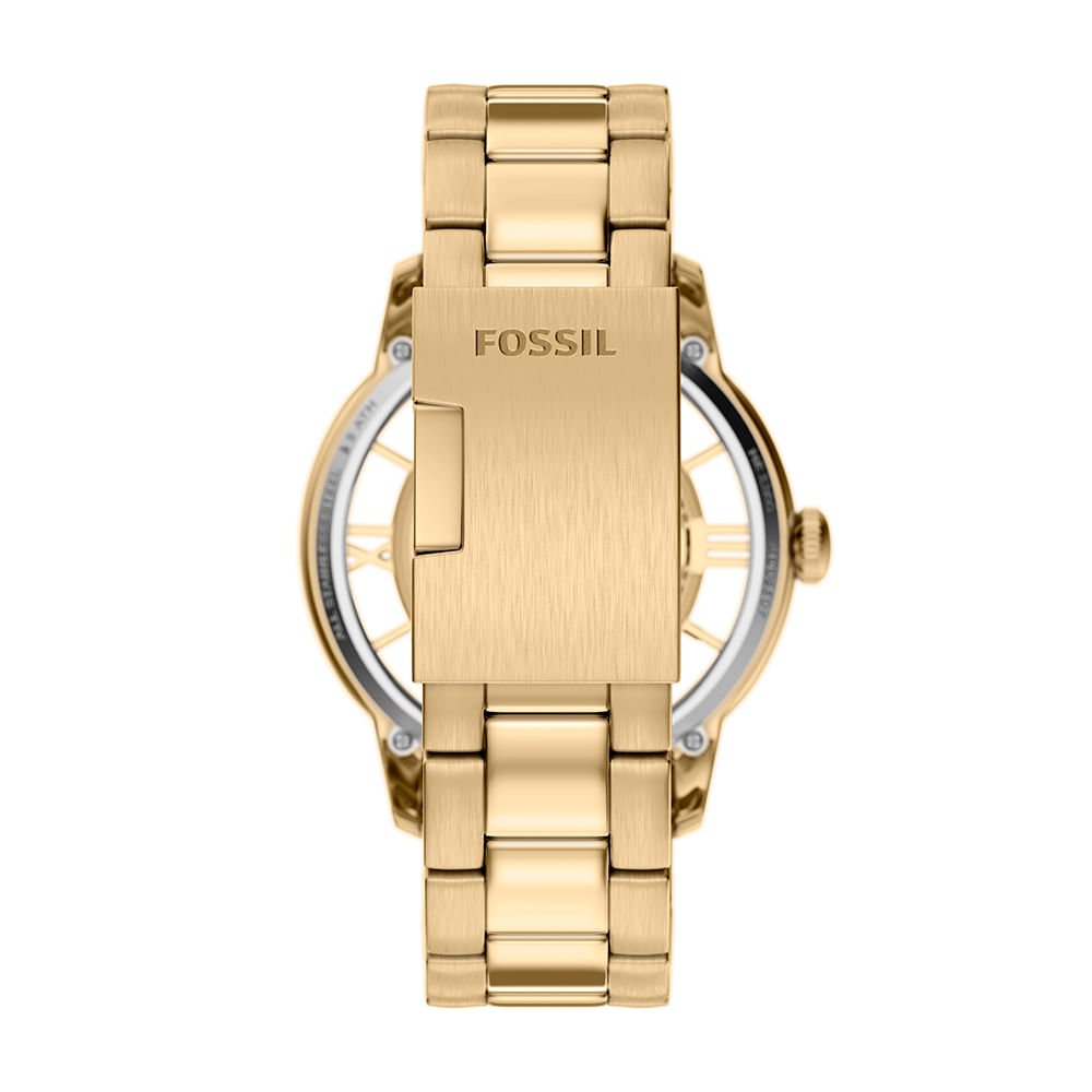 Relógio Fossil Masculino Townsman Dourado - ME3280/1DN Dourado 7