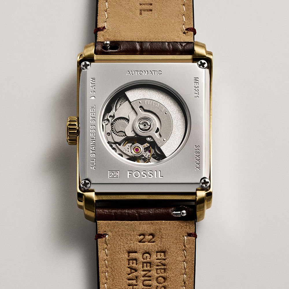 Relógio Fossil Masculino Carraway Dourado - ME3271/0VN Dourado 9