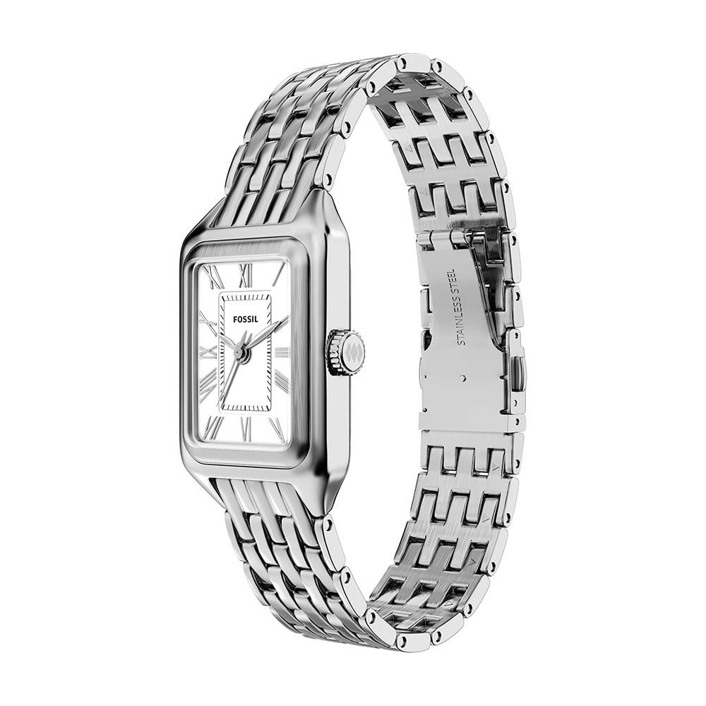 Relógio Fossil Feminino Raquel Prata - ES5469/1KN Prata 4