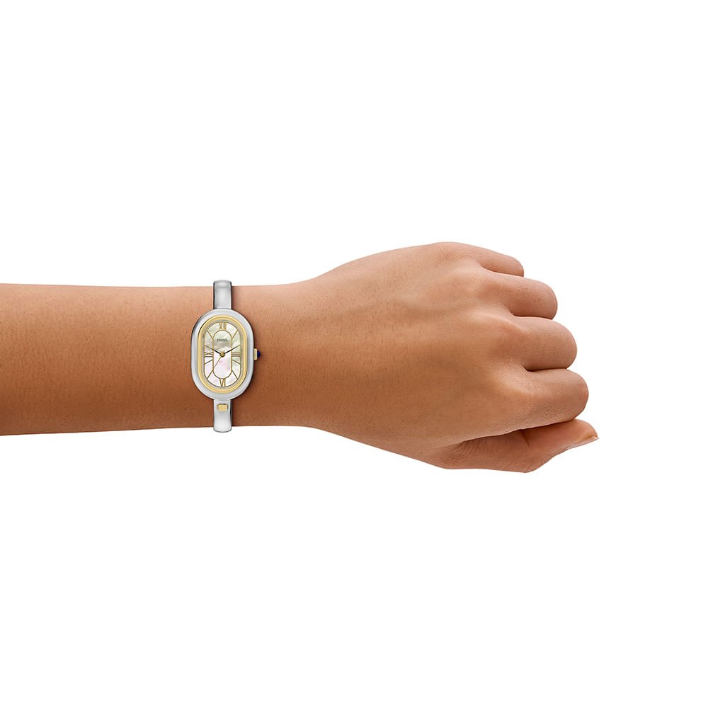Relógio Fossil Feminino Sloan Prata - ES5455/1KN Prata 7