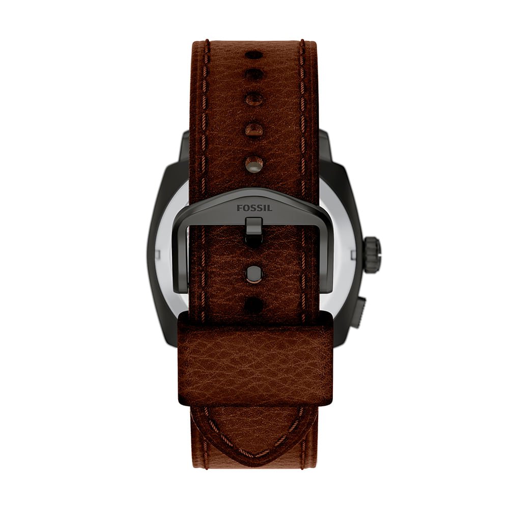 Relógio Fossil Masculino Machine Big Tic Grafite - FS6165/0MN Preto 7