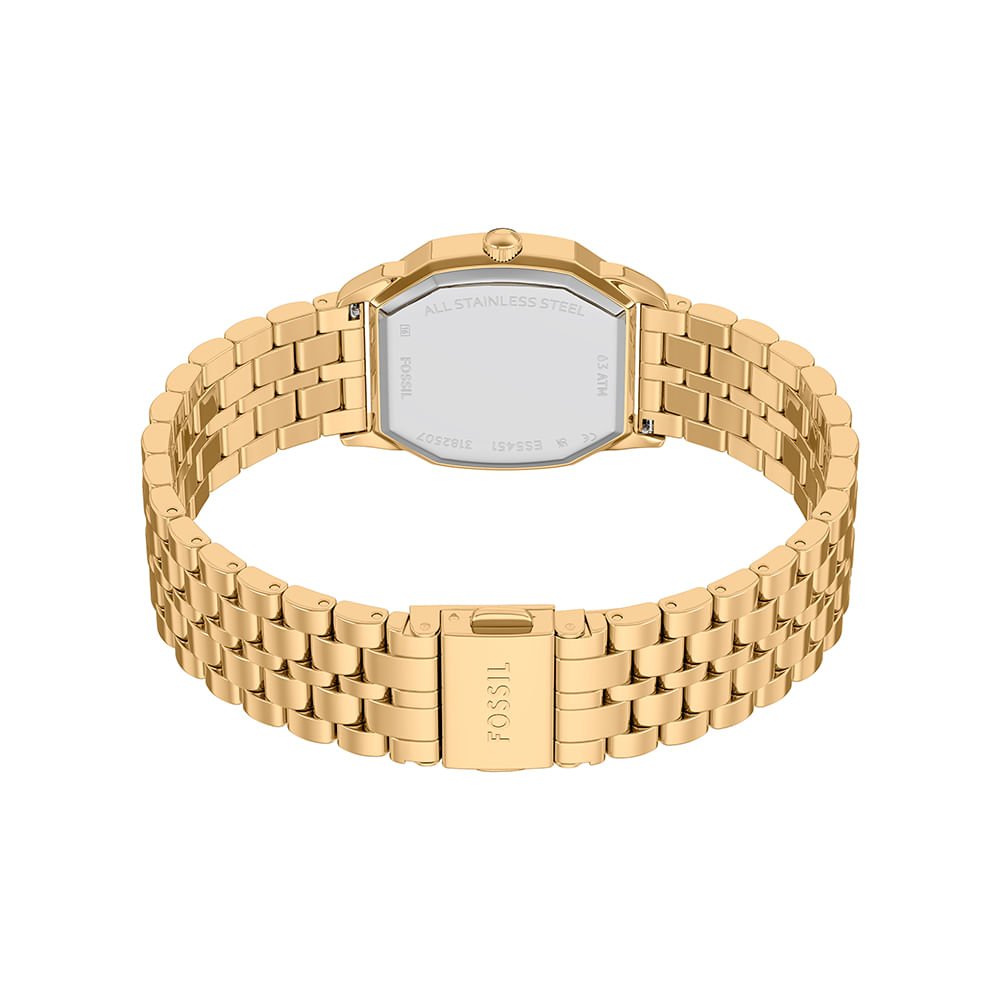 Relógio Fossil Feminino Harlow Dourado - ES5451/1VN Dourado 6