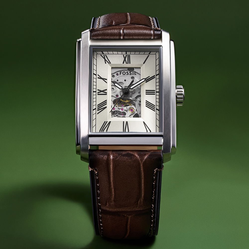 Relógio Fossil Masculino Carraway Prata - ME3272/1XN Prata 11