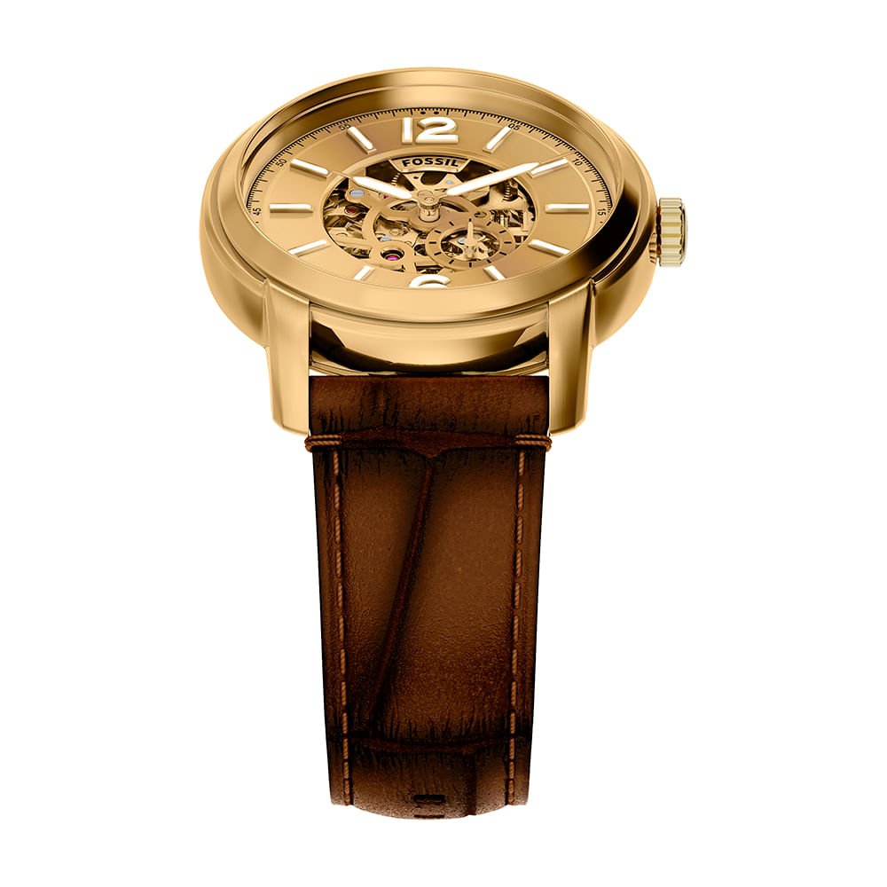 Relógio Fossil Masculino Heritage Dourado - ME3279/0DN Dourado 3