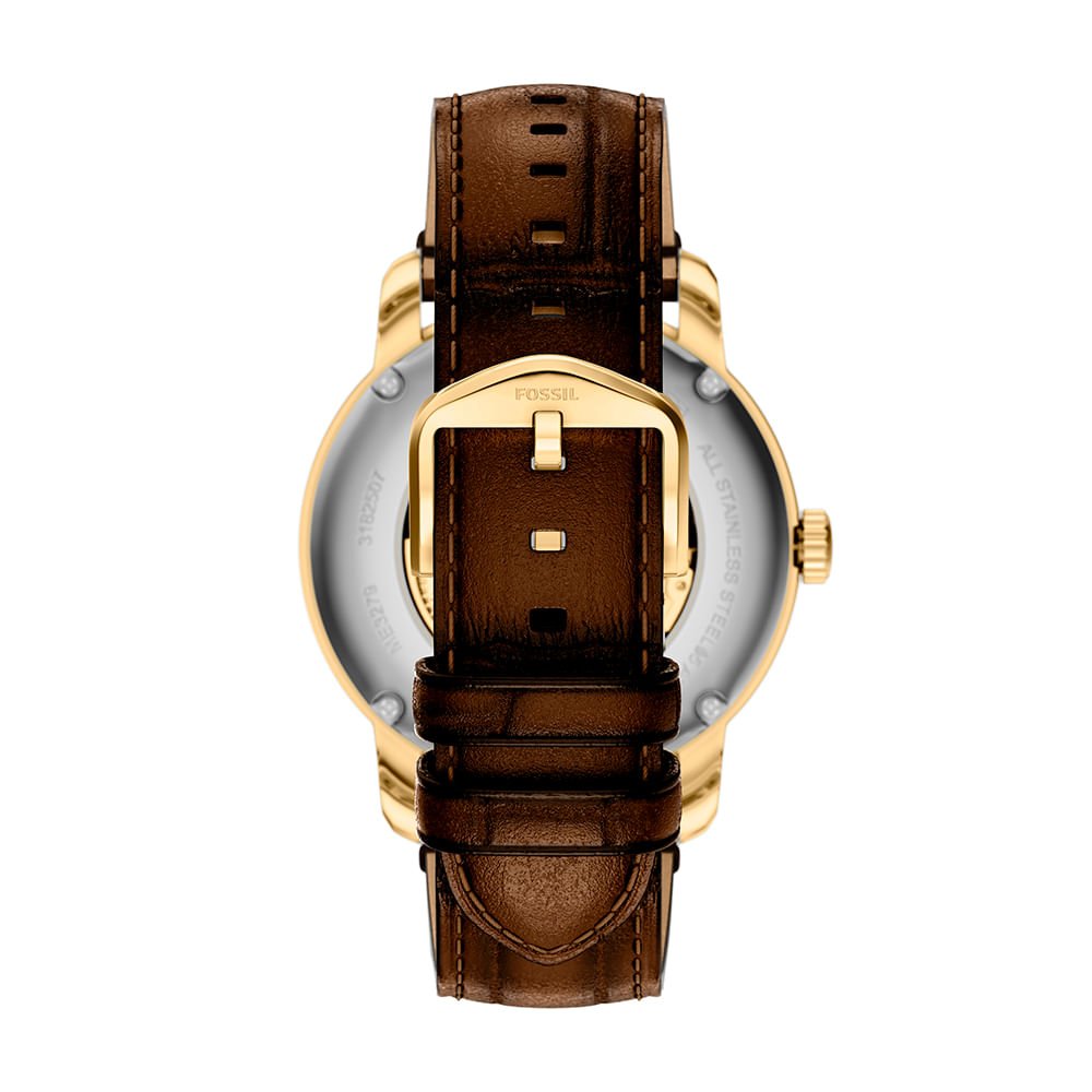 Relógio Fossil Masculino Heritage Dourado - ME3279/0DN Dourado 7