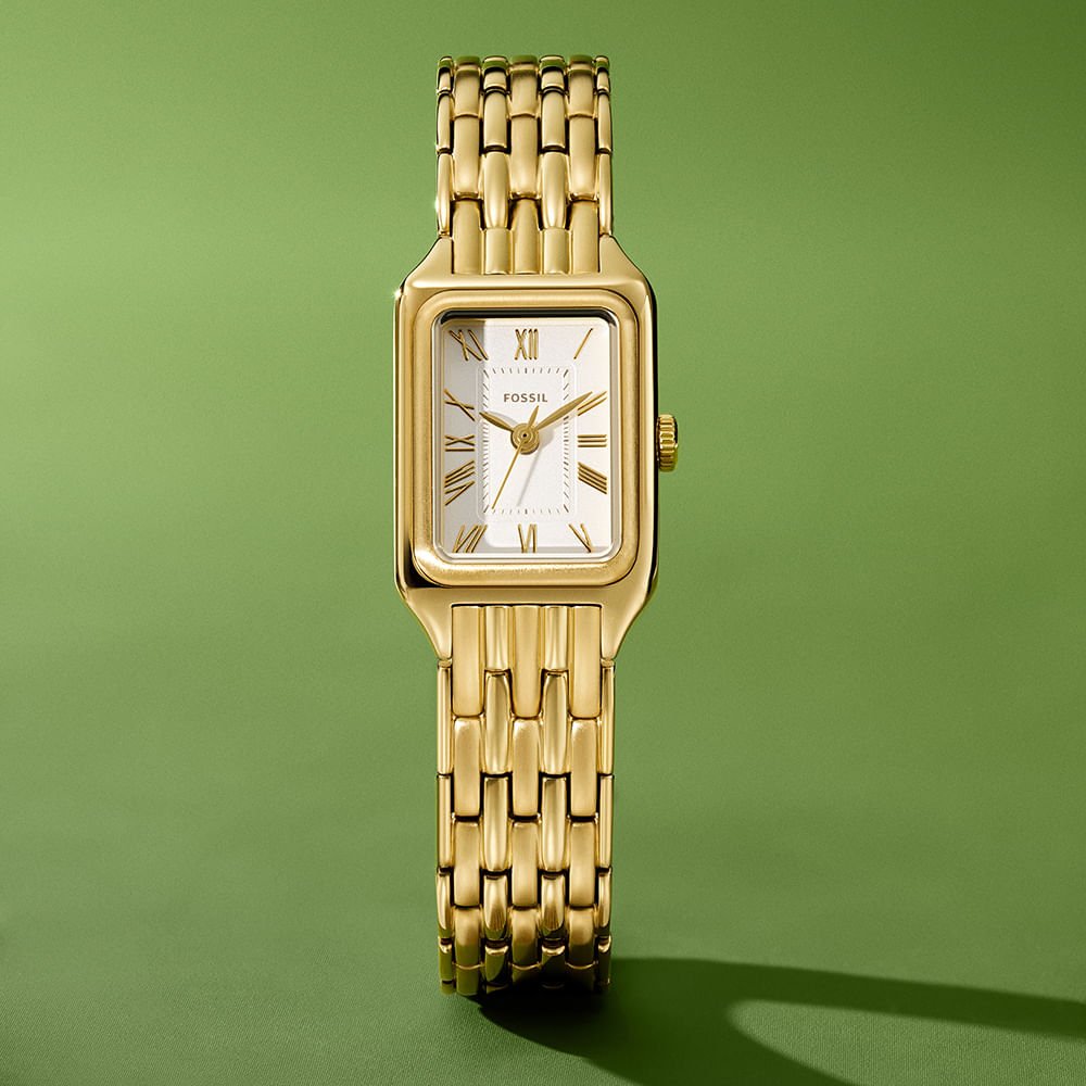 Relógio Fossil Feminino Raquel Dourado - ES5467/1BN Dourado 11