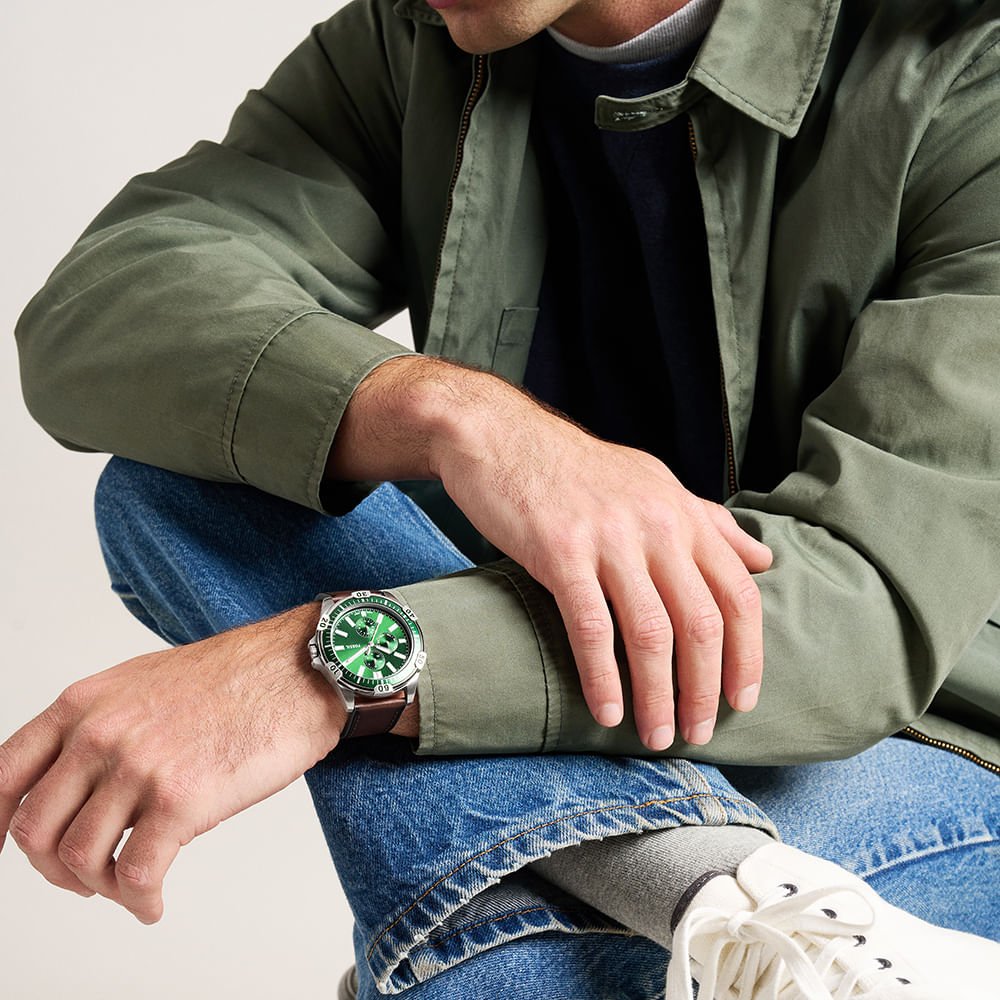 Relógio Fossil Masculino Garrett Prata - FS6147/0VN Prata 2