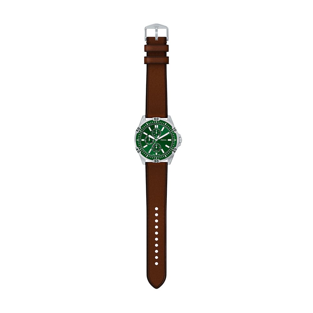 Relógio Fossil Masculino Garrett Prata - FS6147/0VN Prata 7