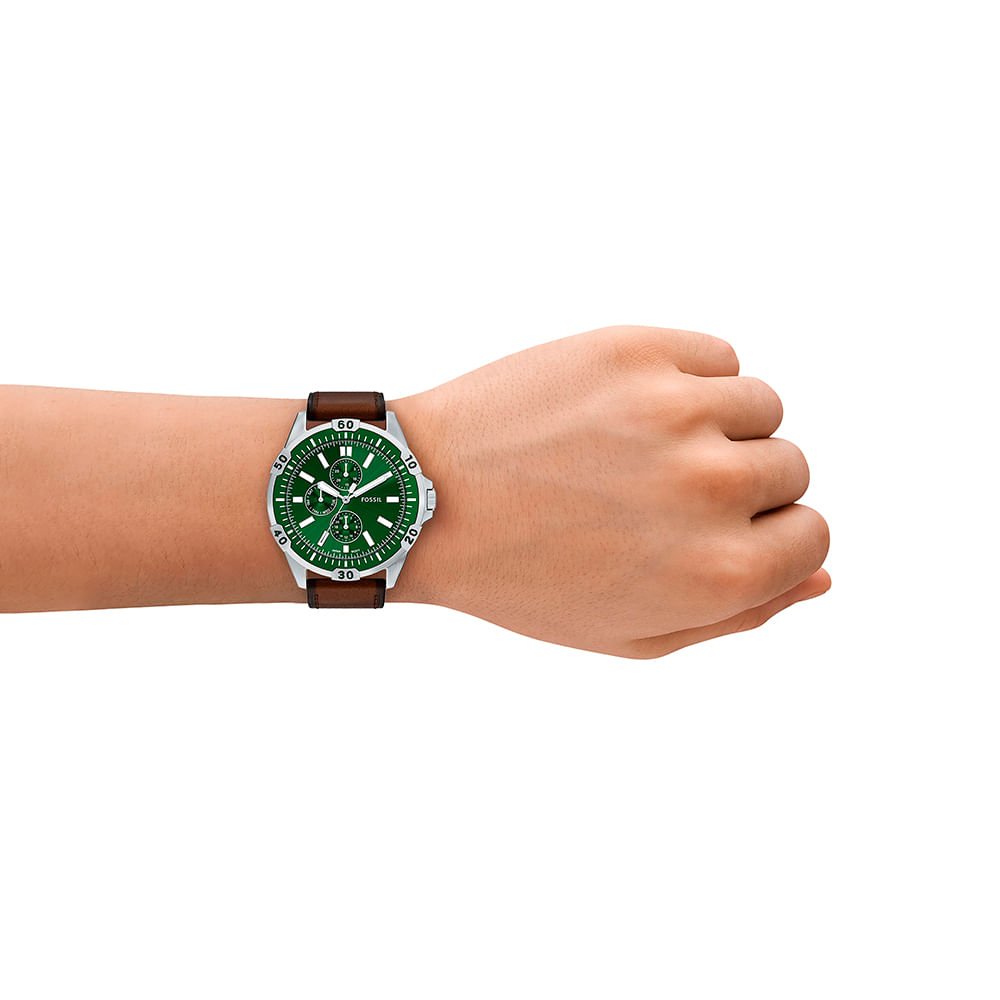 Relógio Fossil Masculino Garrett Prata - FS6147/0VN Prata 9