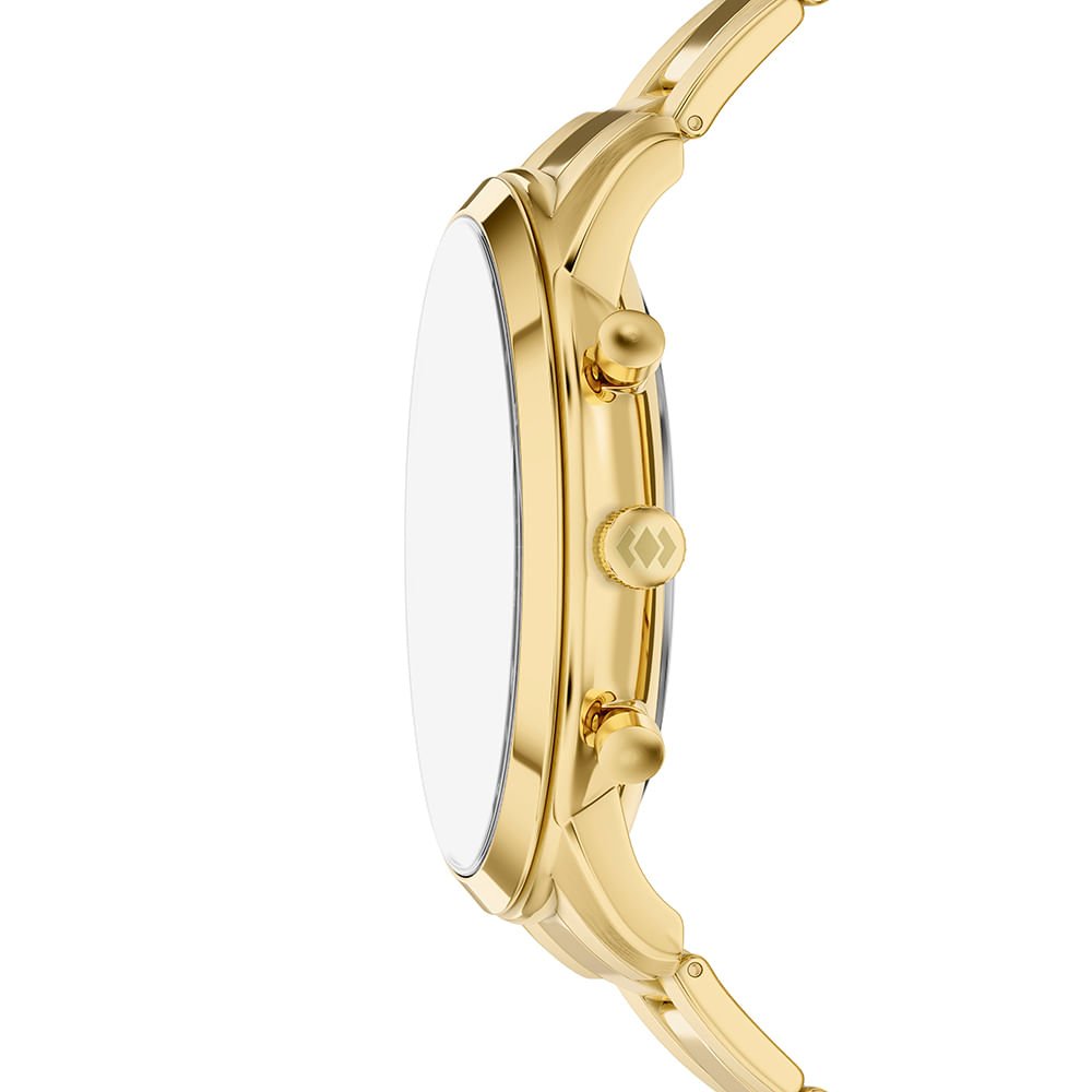Relógio Fossil Masculino Neutra Dourado - FS6164/1VN Dourado 5