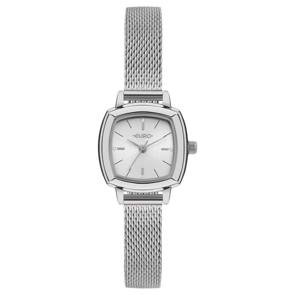 Relógio Euro Feminino Mini Prata - EU2035ZBR/4K