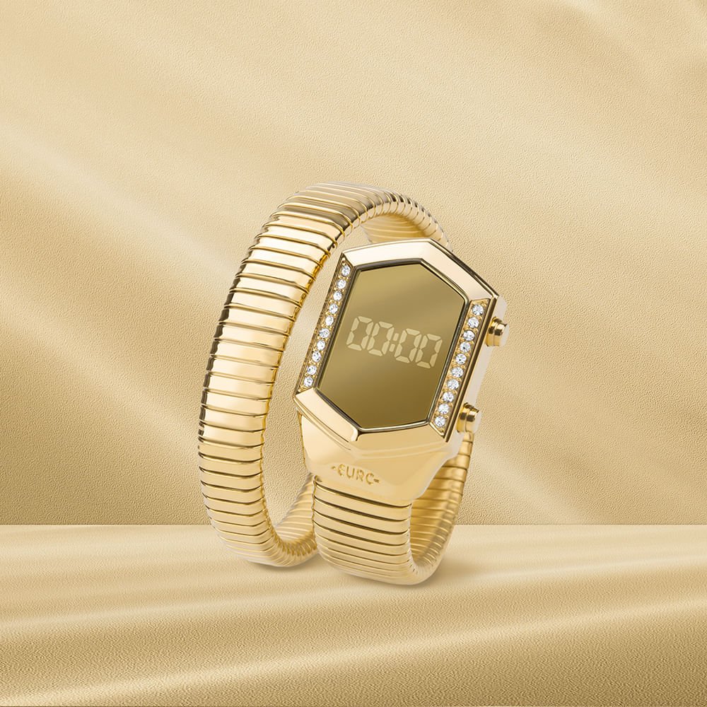 Relógio Euro Feminino Serpentes Dourado - EUBJT011AB/5D Dourado 4