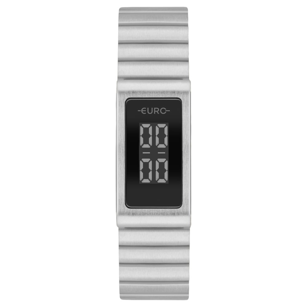 Relógio Euro Feminino Fashion Fit Glam Prata - EUJHS43AAD/4K