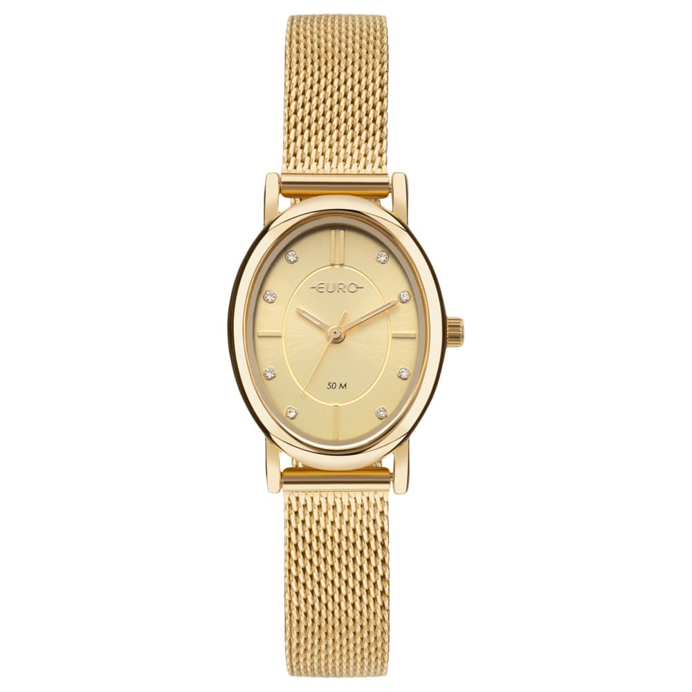 Relógio Euro Feminino Mini Dourado - EU2035ZBW/4D