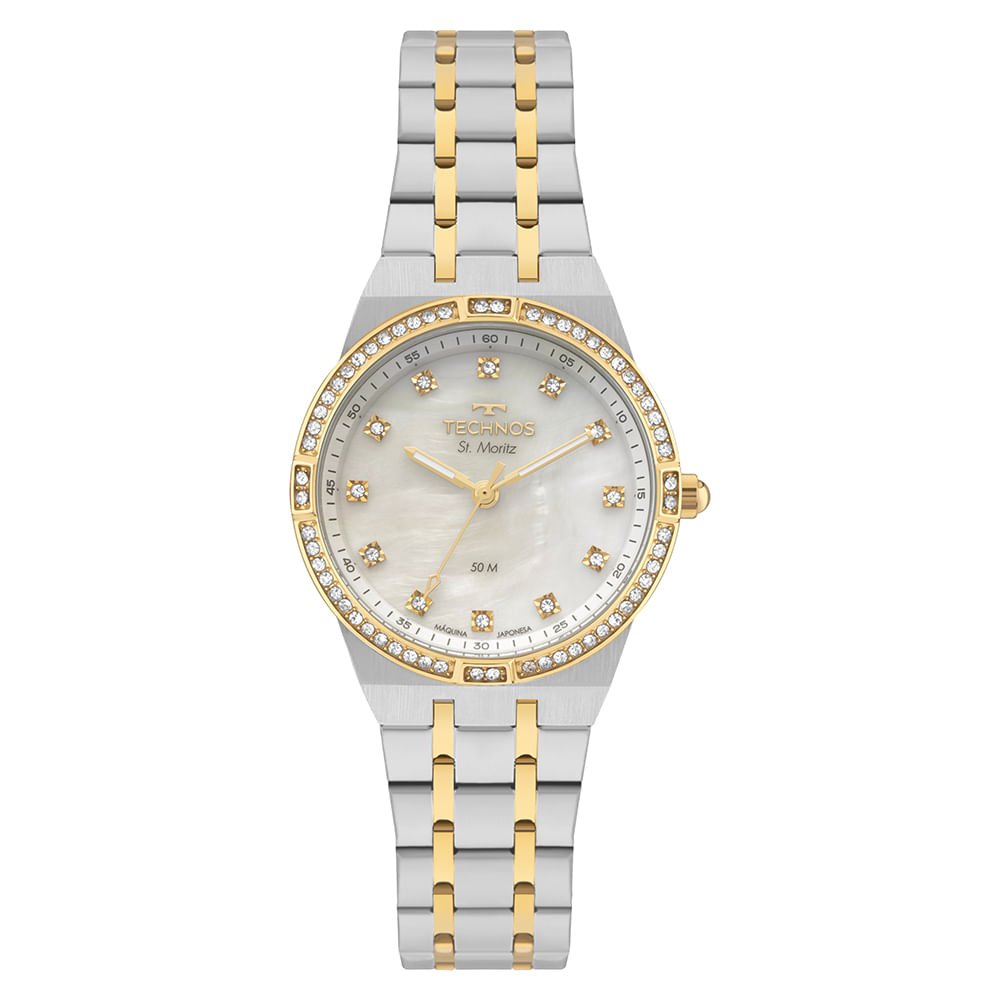 Relógio Technos Feminino St.moritz Bicolor - 2036NBZ/1B