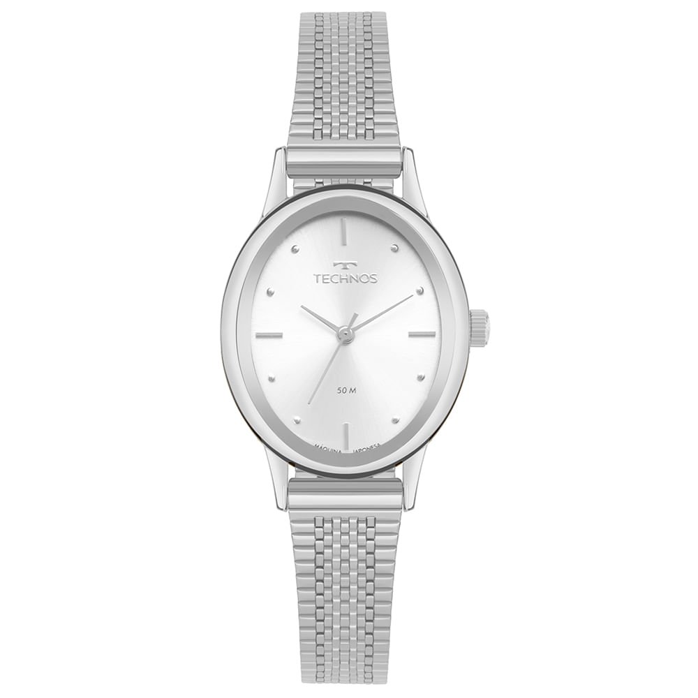 Relógio Technos Feminino Style Prata - 2035NBI/1K