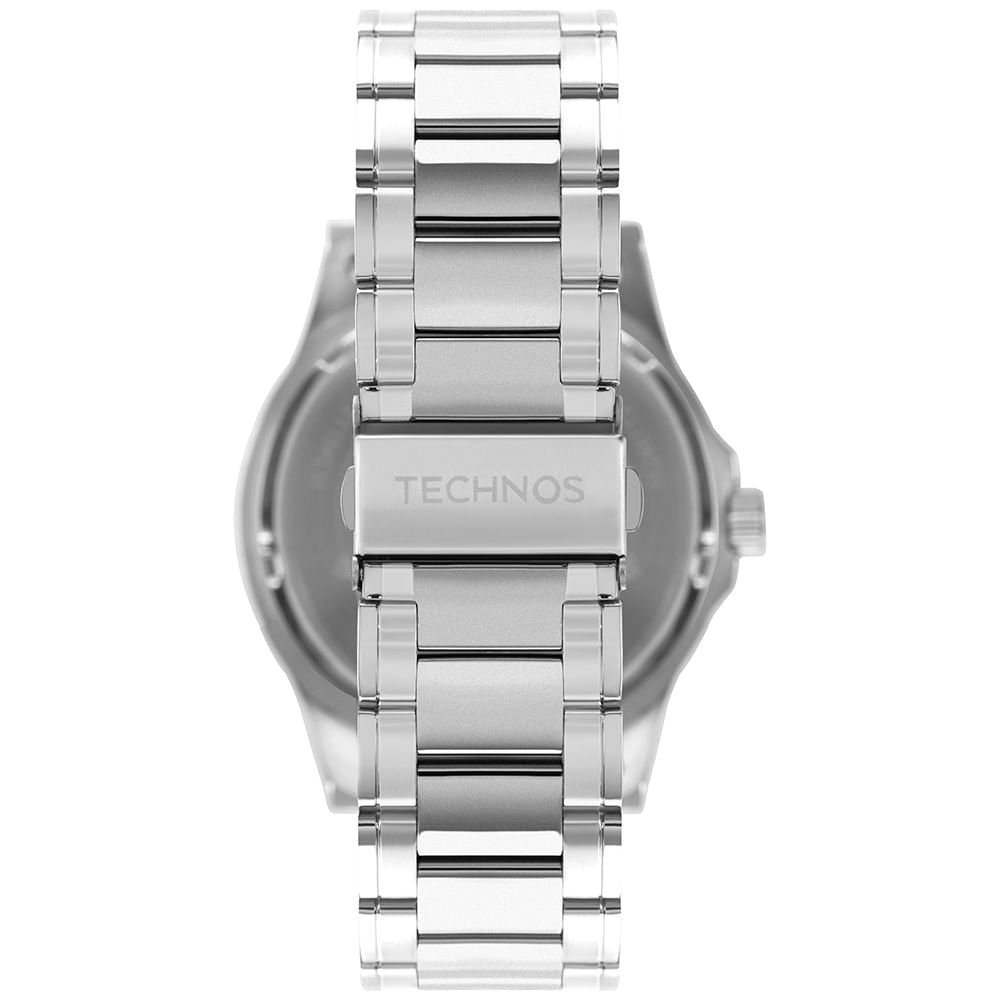 Relógio Technos Masculino Racer Prata - 2115MKTS/1K Prata 3