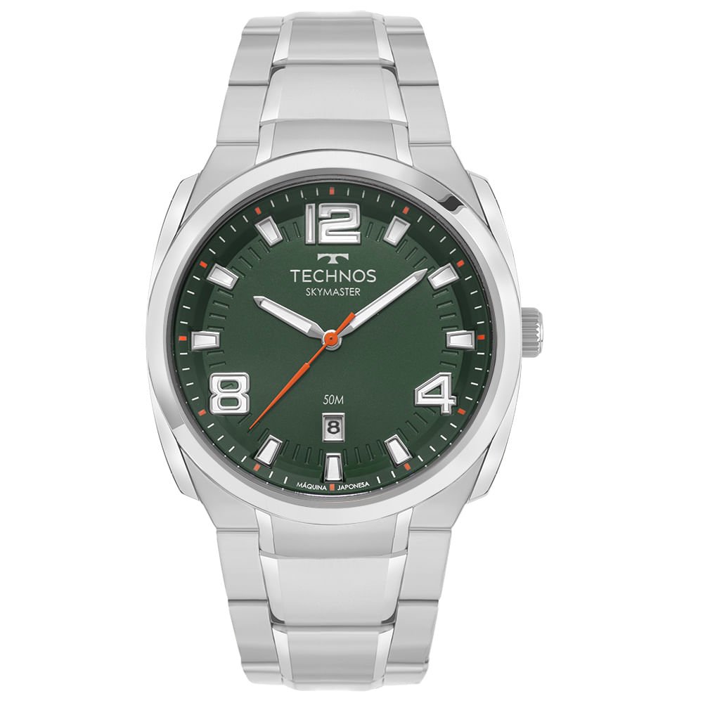 Relógio Technos Masculino Skymaster Prata - 2315LBG/1V