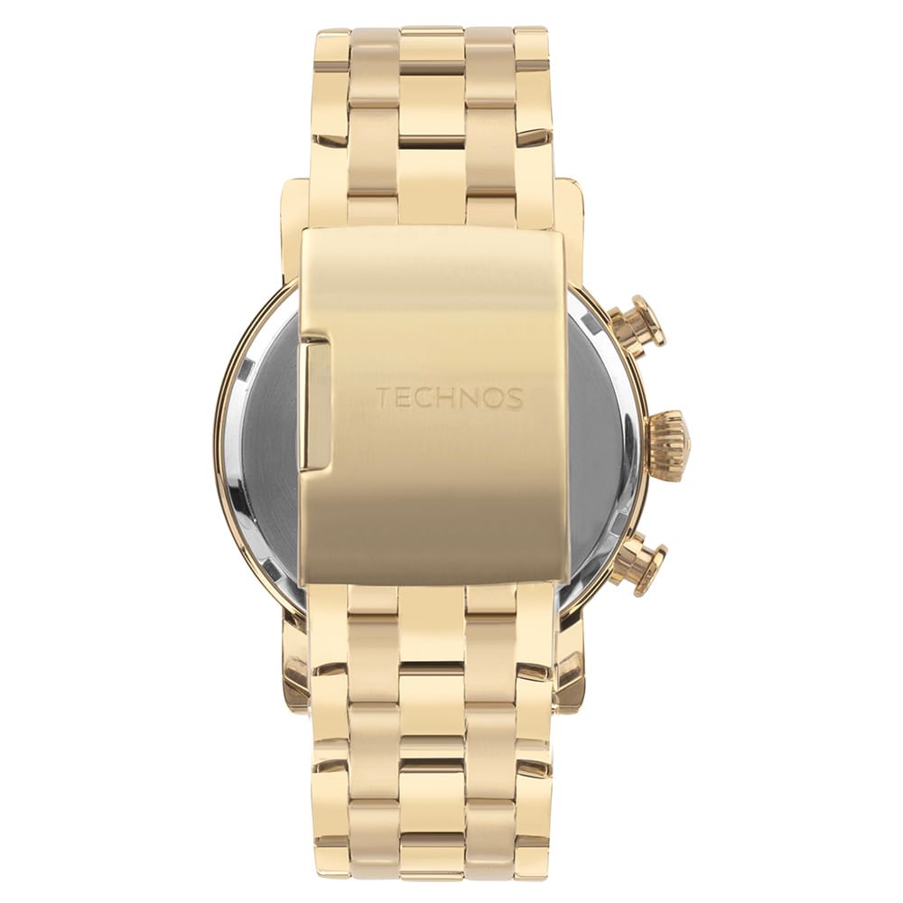 Relógio Technos Masculino Grandtech Dourado - JS25BDB/1A Dourado 3