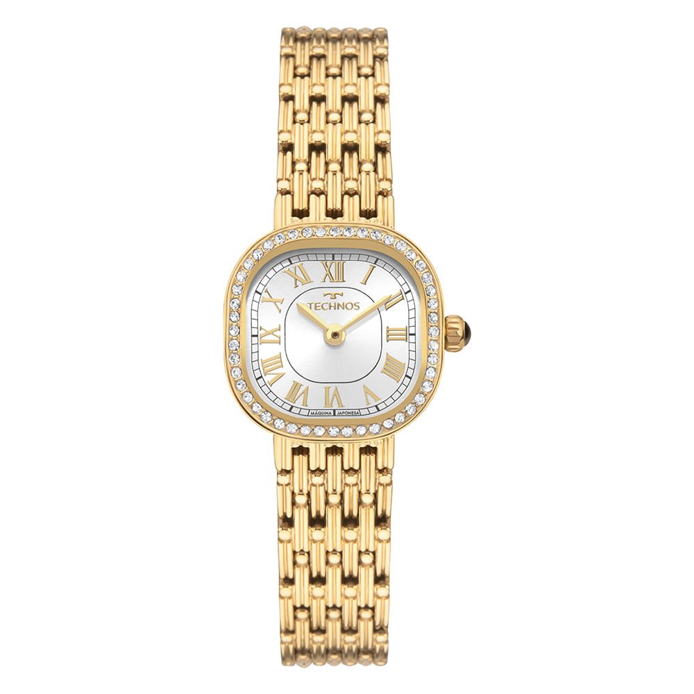 Relógio Technos Feminino Mini Joia Dourado - 2025LUV/1K