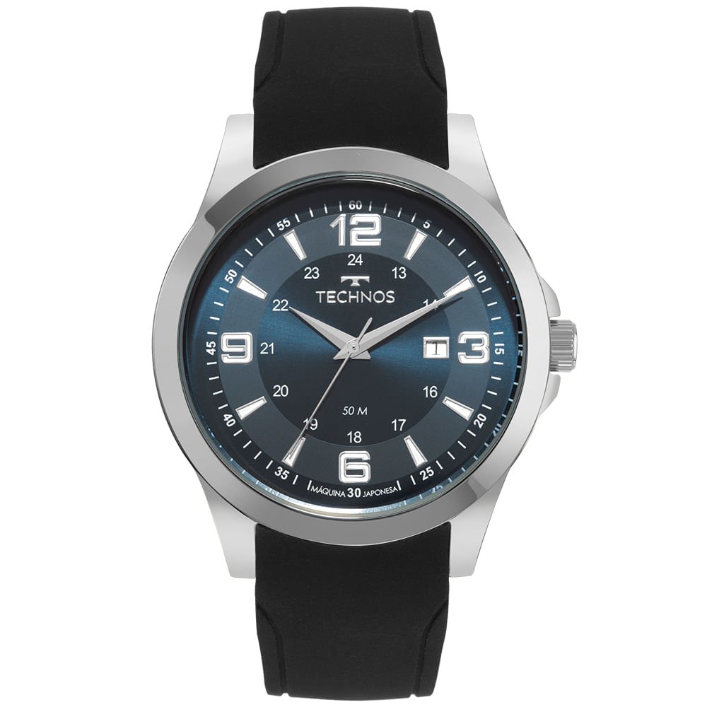 Relógio Technos Masculino Racer Prata - 2115UCZ/2A