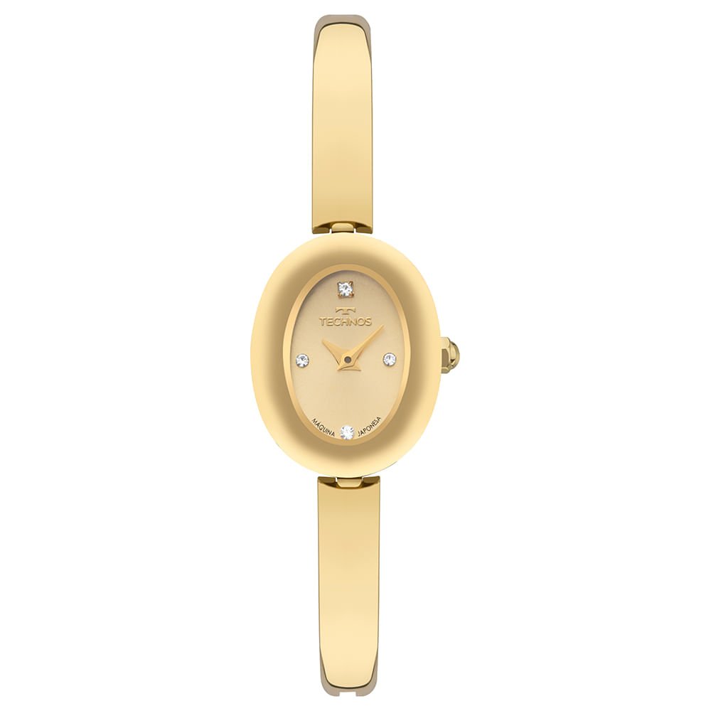 Relógio Technos Feminino Mini Joia Dourado - 5Y20MC/1X