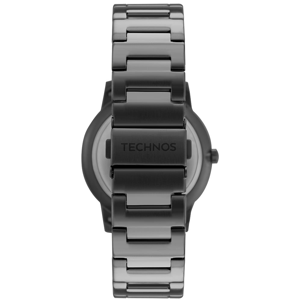 Relógio Technos Masculino Slim Grafite - GM10YZ/1A Preto 3