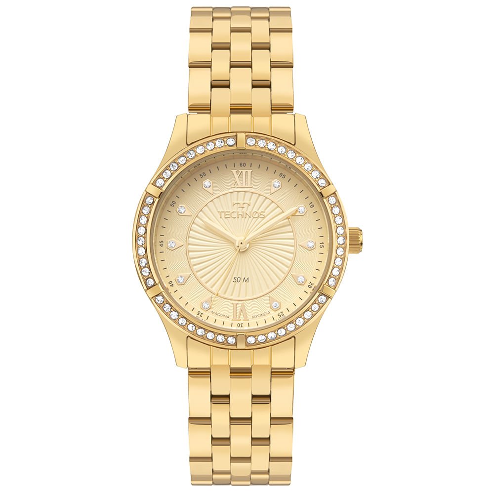 Relógio Technos Feminino Boutique Dourado - 2036NCC/1X