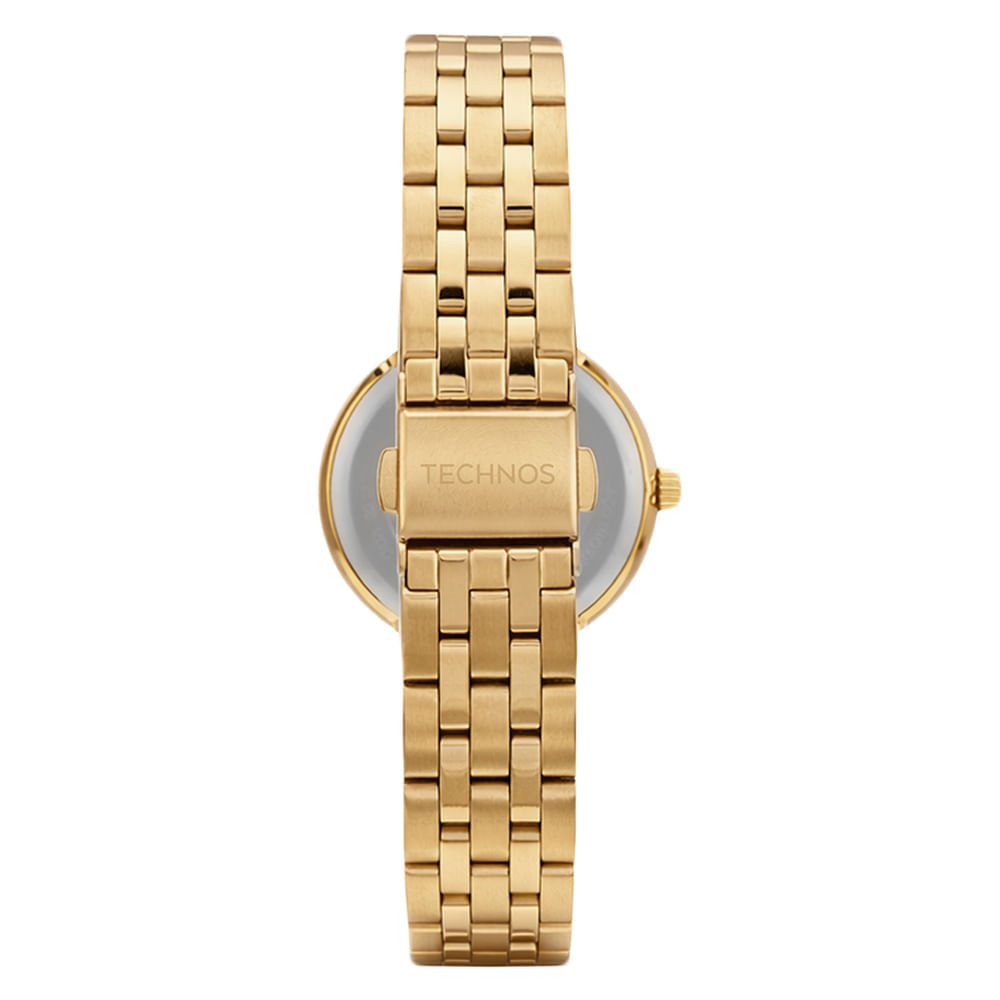 Relógio Technos Feminino Brilho Dourado - 2035NFM/1X Dourado 3