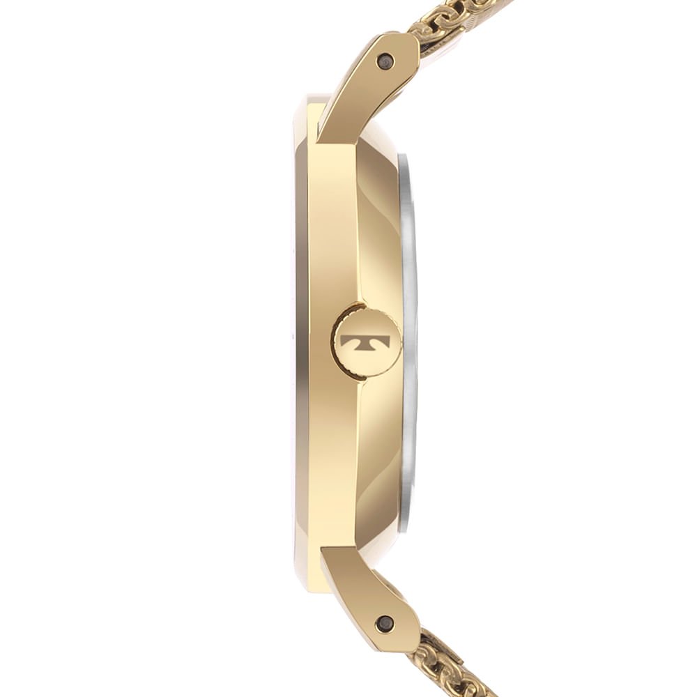 Relógio Technos Feminino Slim Dourado - 2025LVA/1X Dourado 2