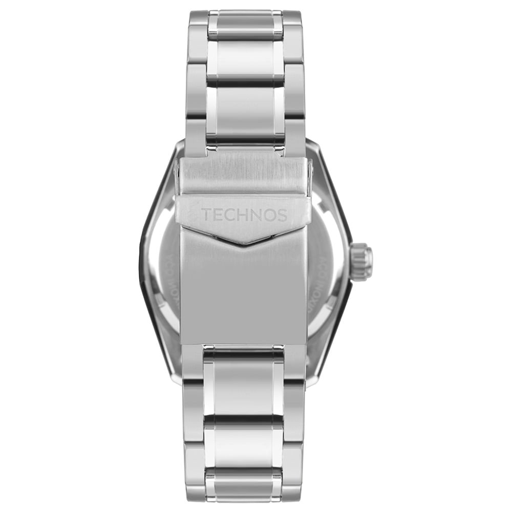 Relógio Technos Masculino Automático Prata - 8205PM/1V Prata 3