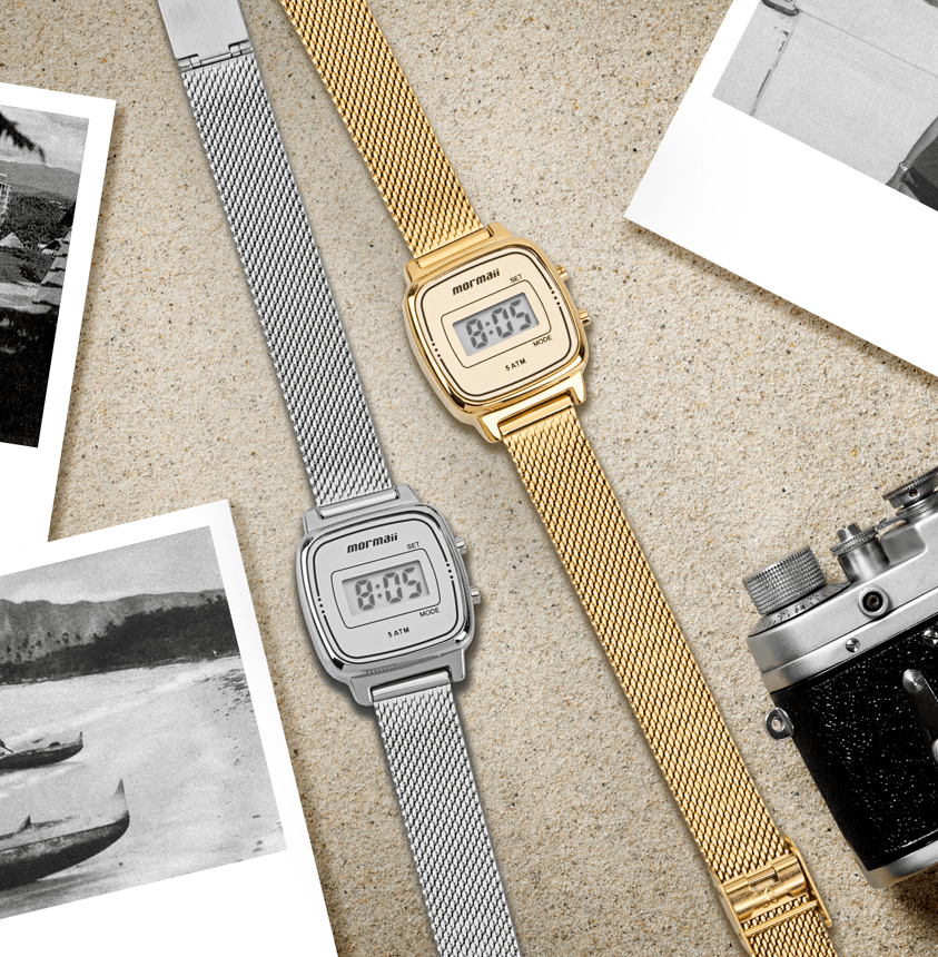 Relógio Mormaii Feminino Vintage Prata - MOJ8687AG/4K Prata 4