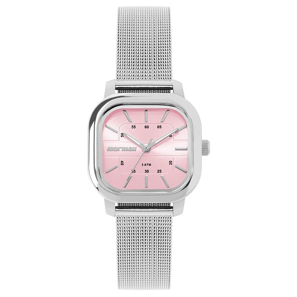 Relógio Mormaii Feminino Sunset Prata - MO2036KE/1T