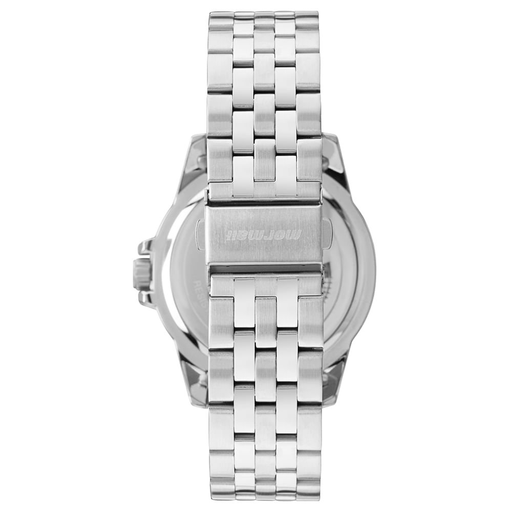 Relógio Mormaii Masculino Steel Basic Prata - MO2317AD/1V Prata 3