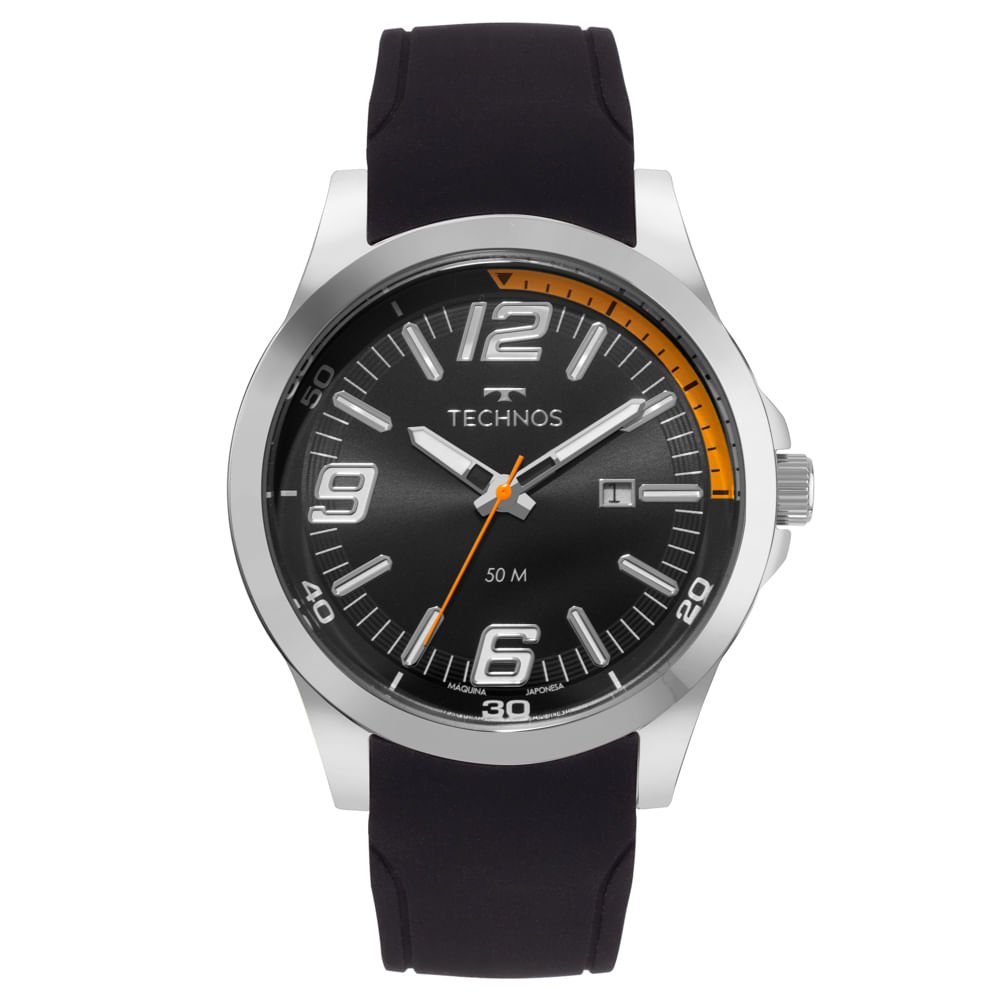 Relógio Technos Masculino Racer Prata - 2115UDS/2P