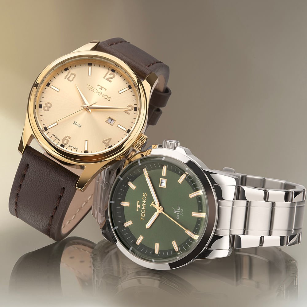 Relógio Technos Masculino Golf Prata - 2115UDK/1V Prata 4
