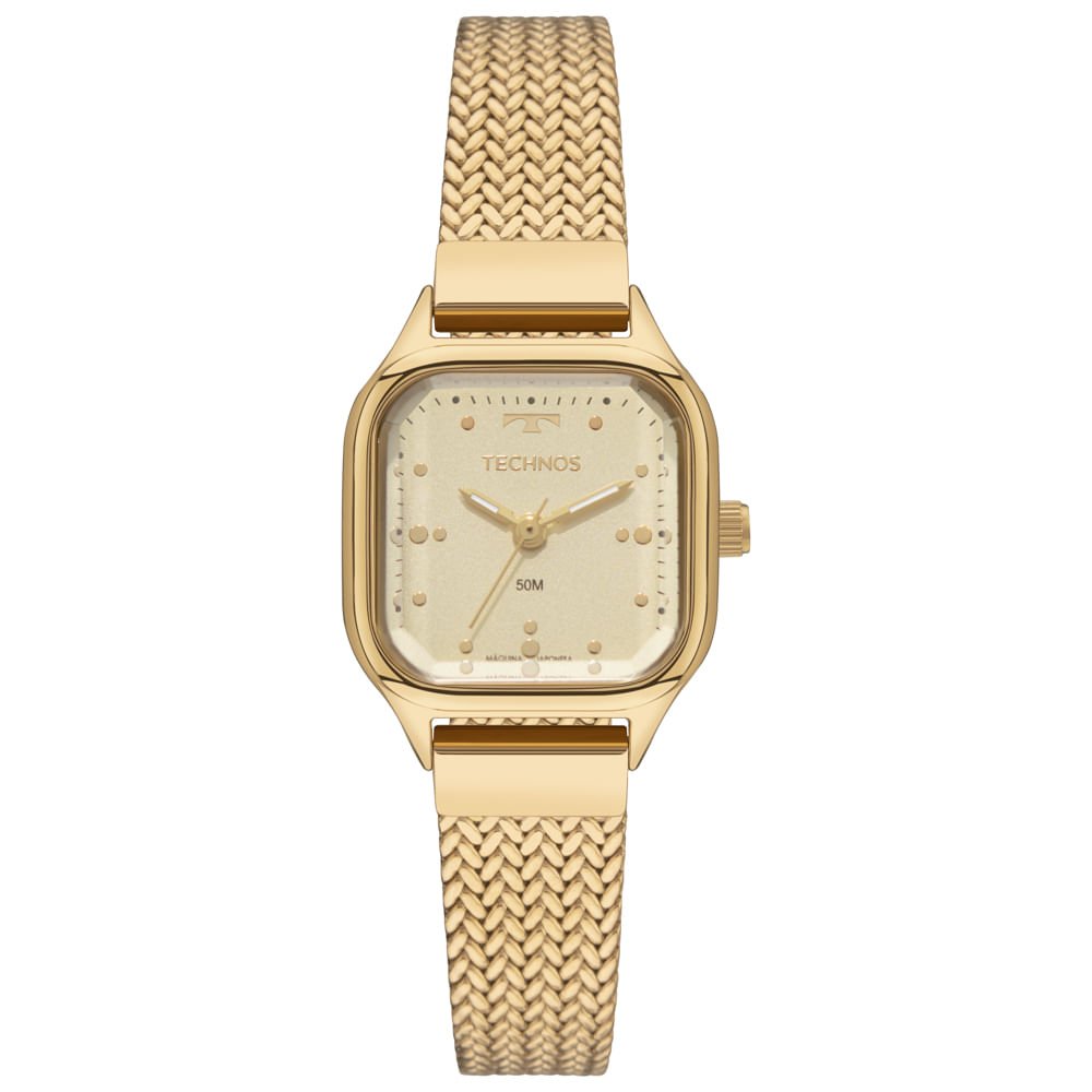 Relógio Technos Feminino Style Dourado - 2035NGB/1X