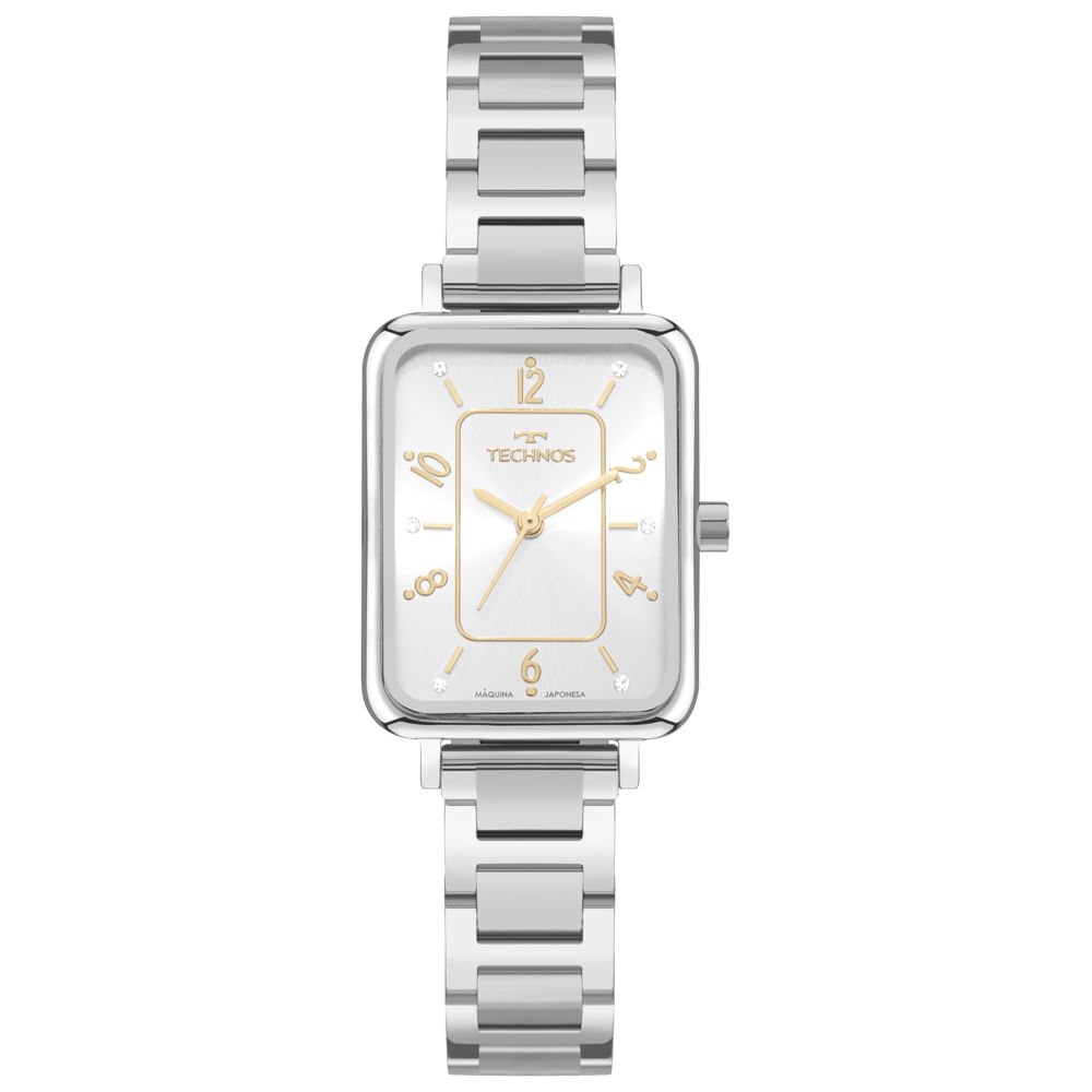 Relógio Technos Feminino Mini Prata - GL32BX/1K