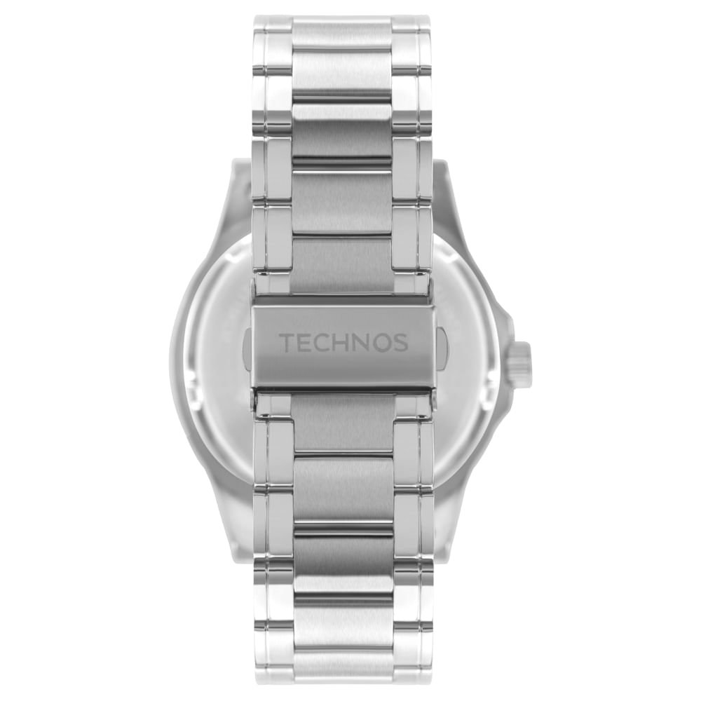 Relógio Technos Masculino Racer Prata - 2115UDT/1V Prata 3