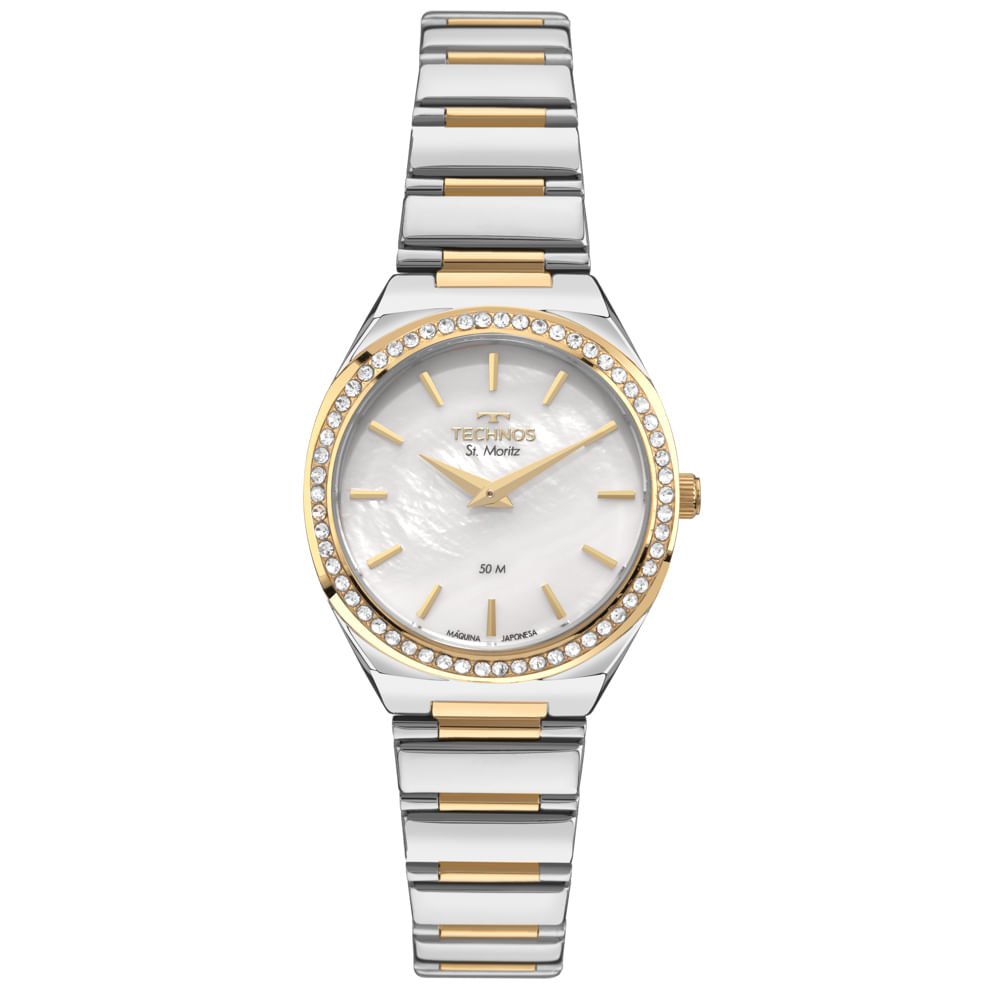 Relógio Technos Feminino St.moritz Bicolor - 2025LVE/1K