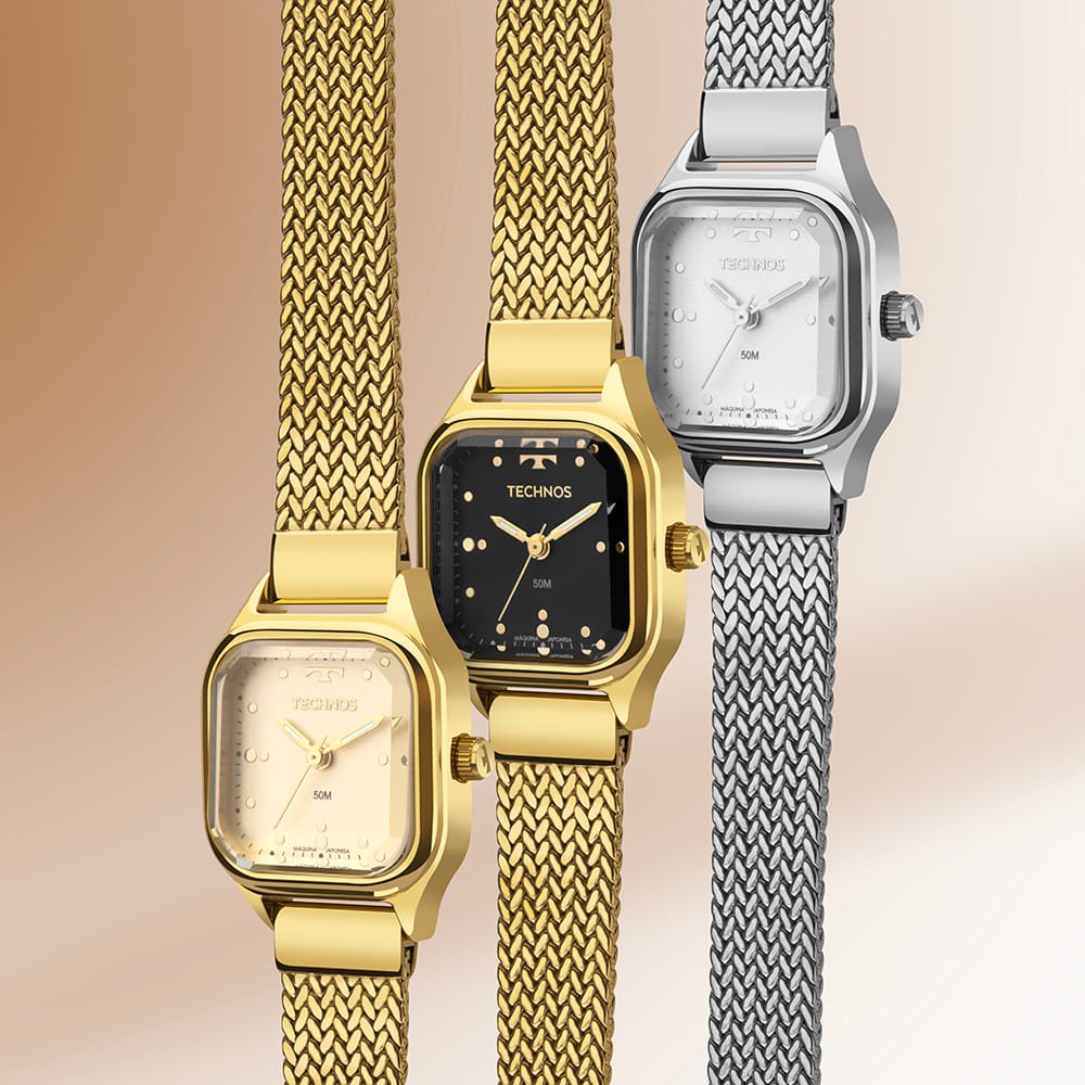 Relógio Technos Feminino Style Prata - 2035NGC/1K Prata 2
