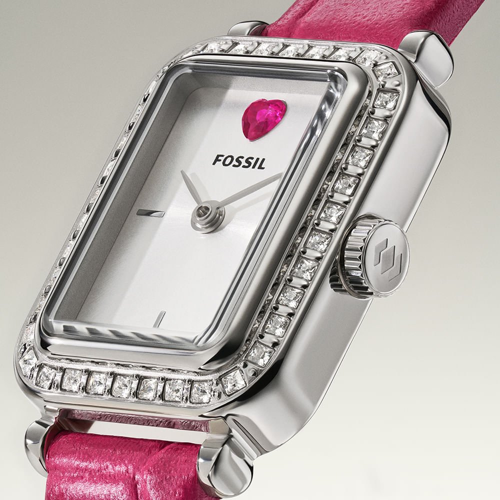 Relógio Fossil Feminino Raquel Prata - ES5466/0KN Prata 4