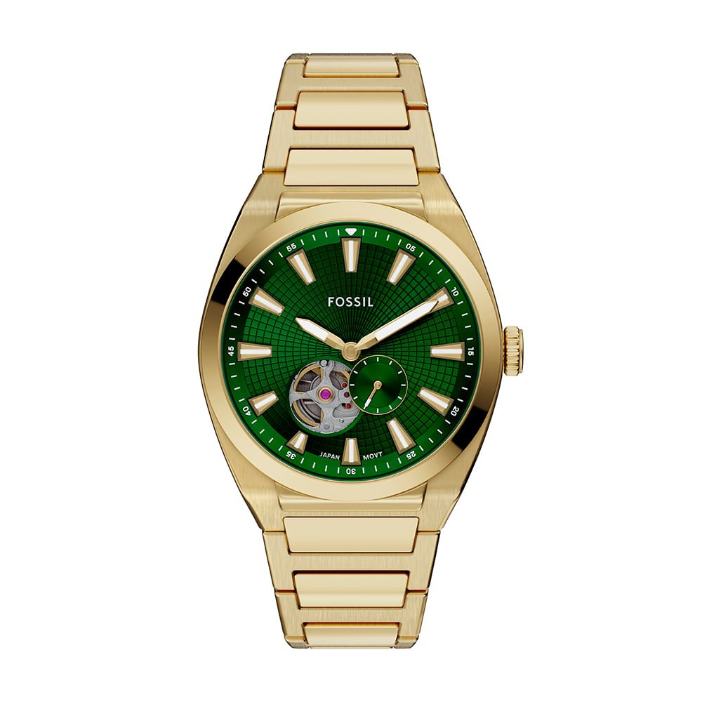 Relógio Fossil Masculino Everett Dourado - ME3276/1VN