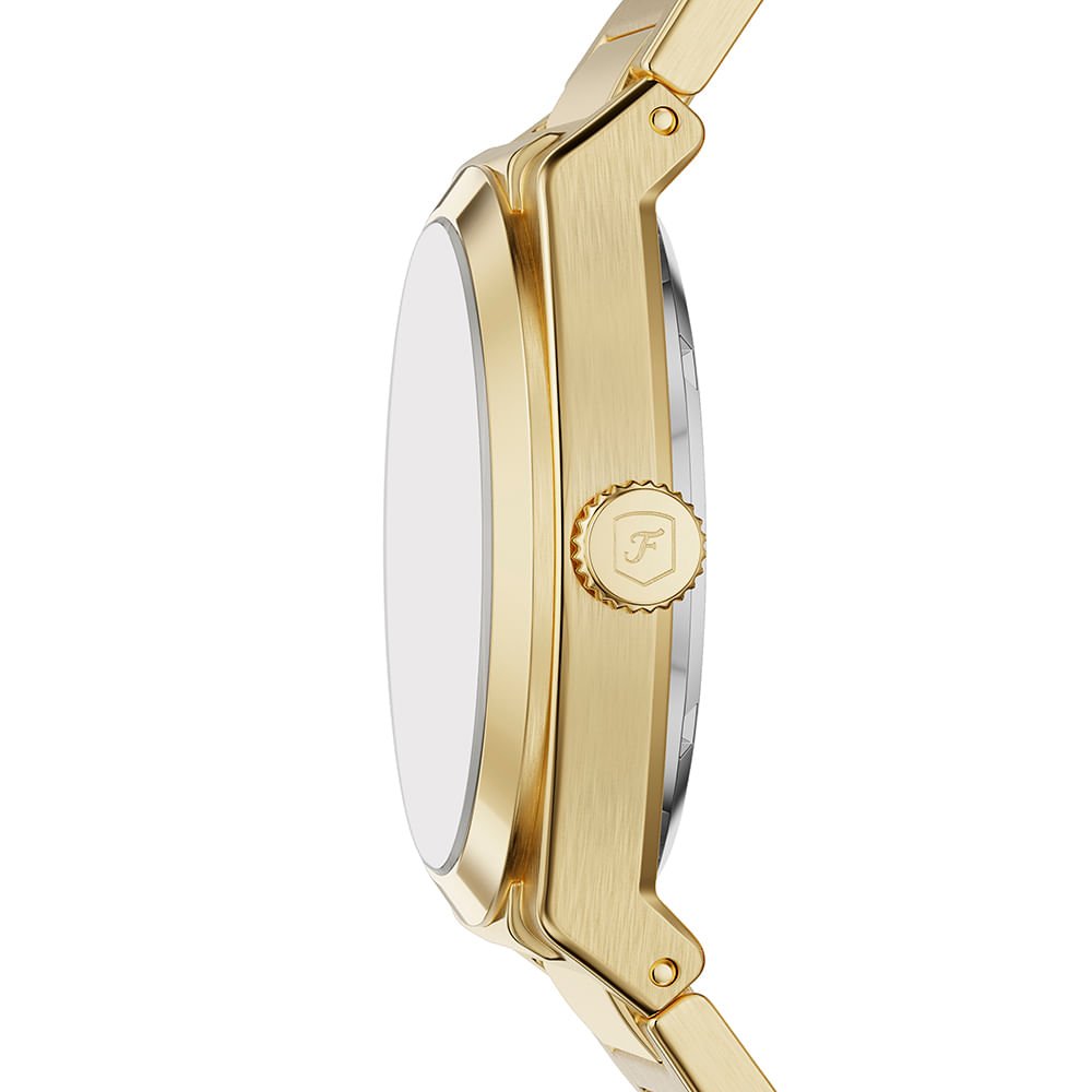 Relógio Fossil Masculino Everett Dourado - ME3276/1VN Dourado 4