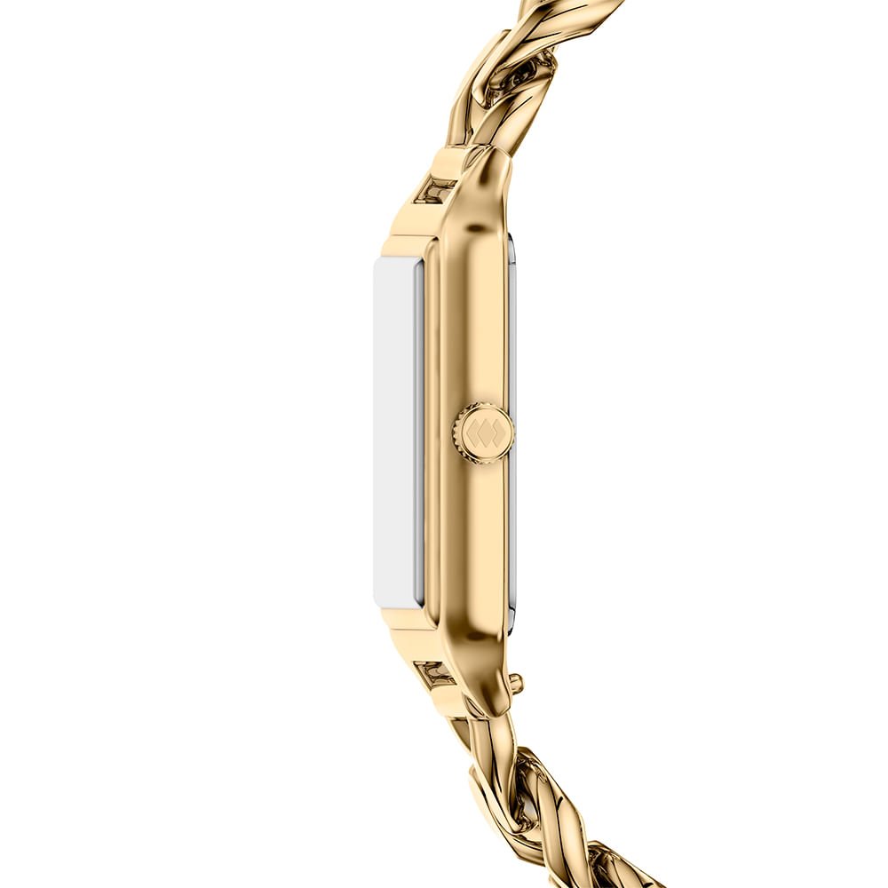 Relógio Fossil Feminino Raquel Dourado - ES5478/1DN Dourado 4