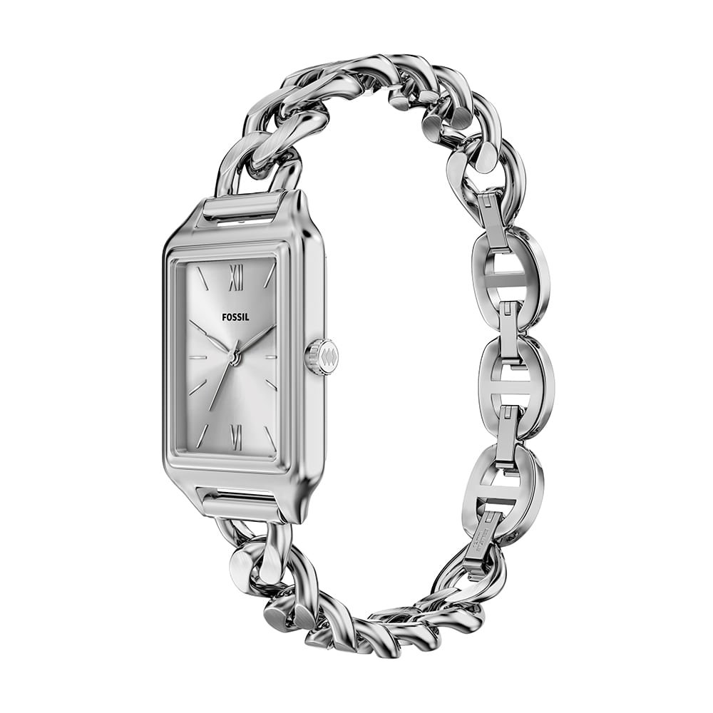 Relógio Fossil Feminino Raquel Prata - ES5477/1KN Prata 2