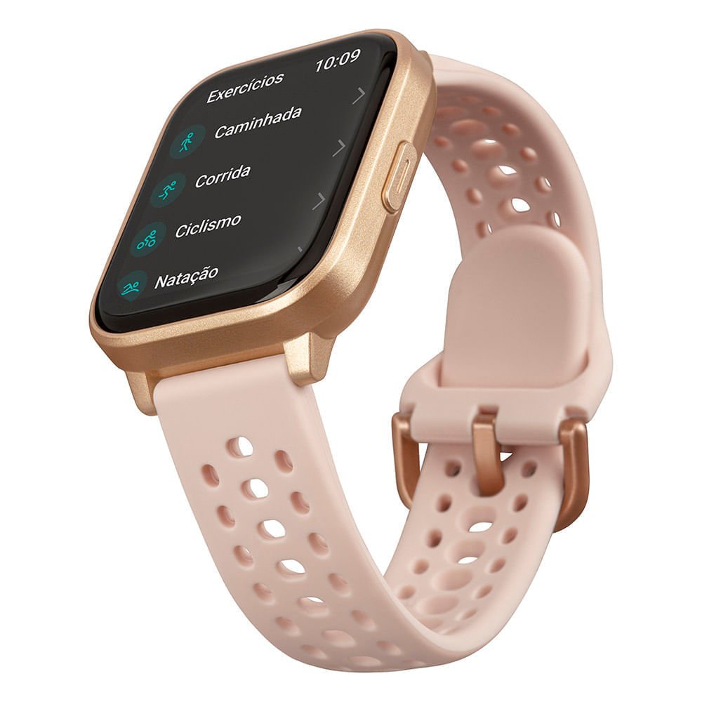 Relógio Smartwatch Unissex Life Rosé - MOLIFE2AD/8J Dourado 6