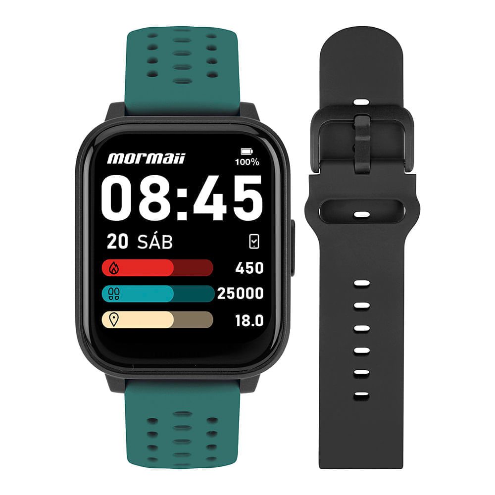 Relógio Smartwatch Unissex Life Preto - MOLIFE2AH/7P