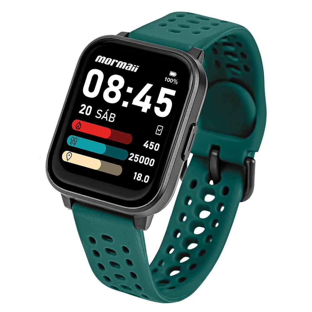 Relógio Smartwatch Unissex Life Preto - MOLIFE2AH/7P Preto 2