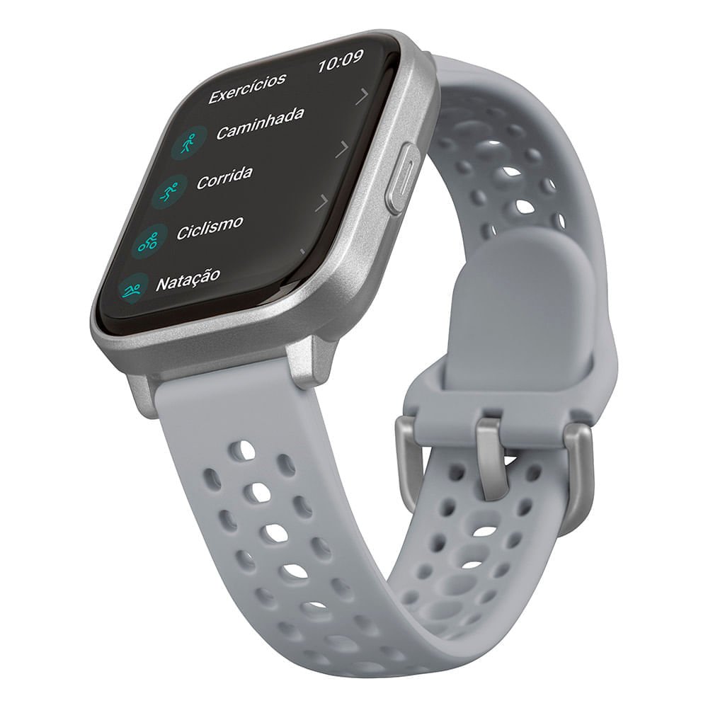 Relógio Smartwatch Unissex Life Prata - MOLIFE2AB/8K Prata 6